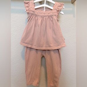 GAP Pink Flutter Two-Piece Set